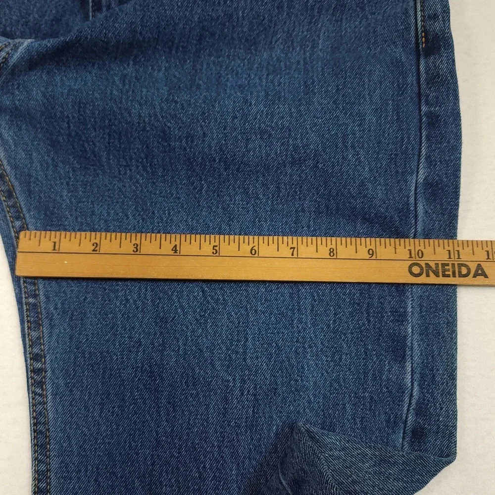 Levi's Jeans Mens W36 L30 Blue 505 Straight‎ Regular Fit Denim Medium Wash